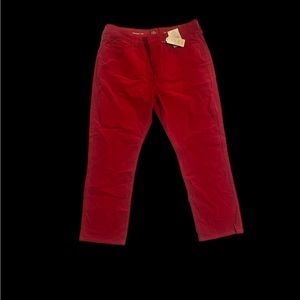 New easy fit through hip thigh red st johns
